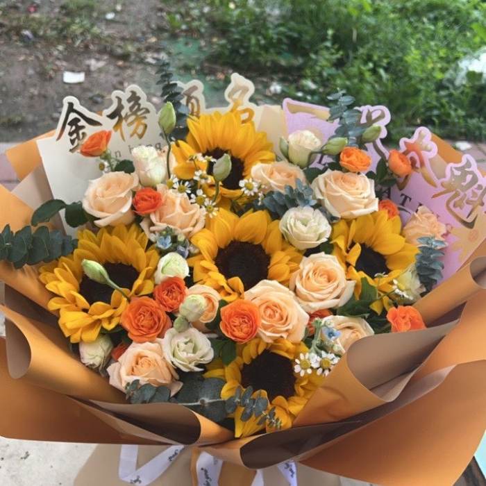 怀化中方县送高考生什么花